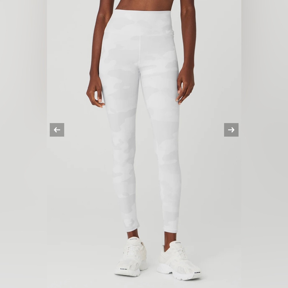 Alo high-waist camo vapor legging (28”)